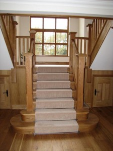 wooden stairs - AA Taylor, Craftsmen Joinery in Brighton & Hove